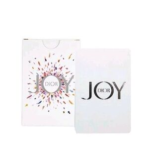 UNOPENED Christian Dior JOY Playing Cards with Box Limited Rare New